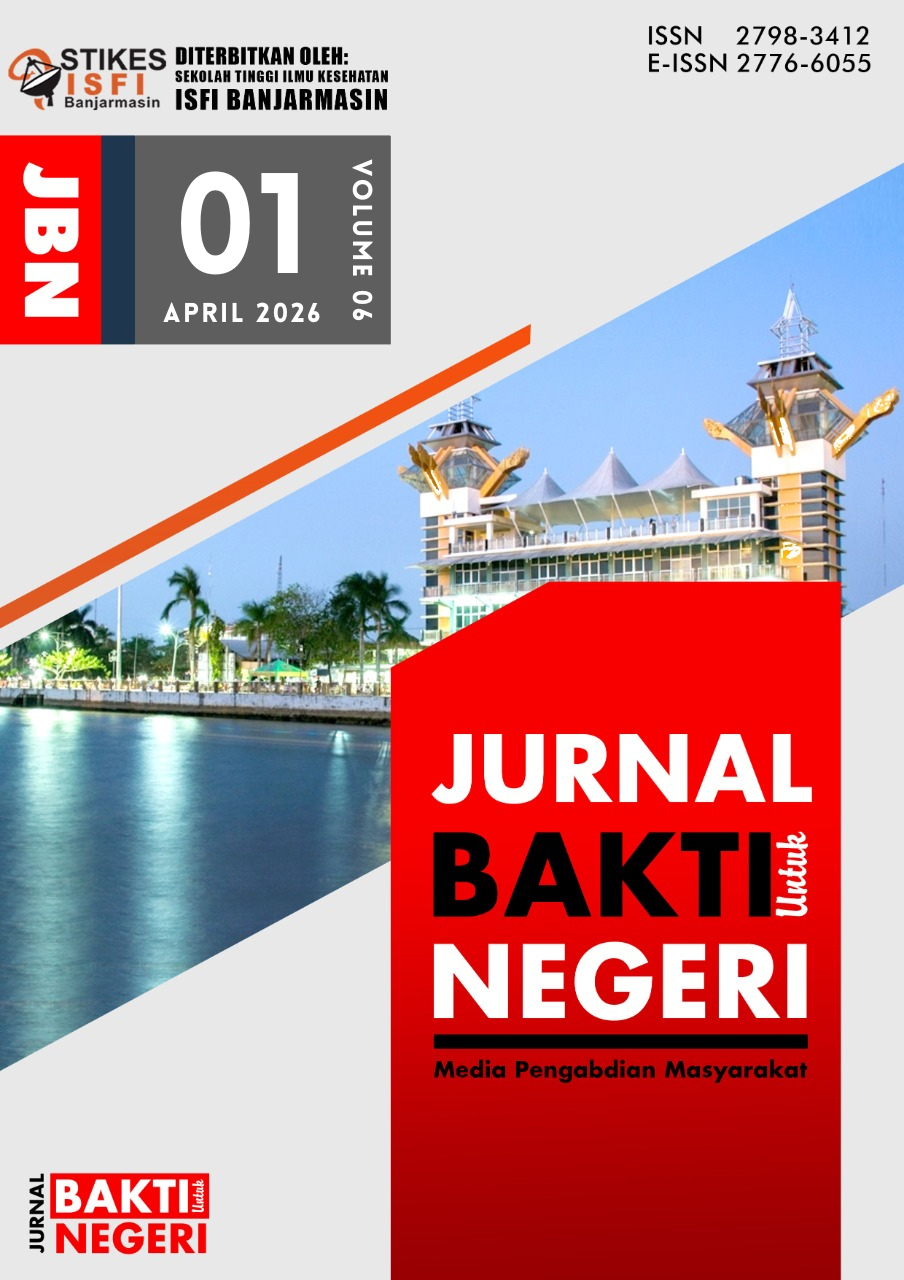 					View Vol. 6 No. 01 (2026): Jurnal Bakti Untuk Negeri
				